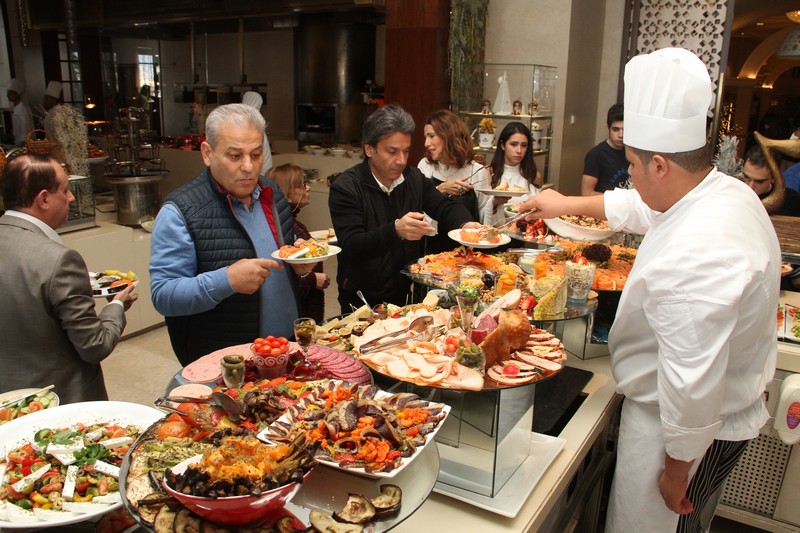 New Year’s lunch at Mosaic